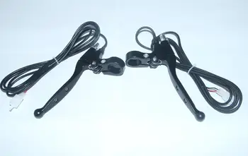 El-Scooter bremsegrebet, Non-slip Håndtag E-Bike Lomme Mini 2-Wire
