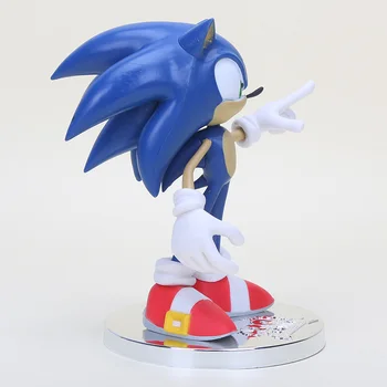18cm Sonic figur 20 års Jubilæum PVC-action Figur Sonic The Hedgehog tal Collectible Model Legetøj