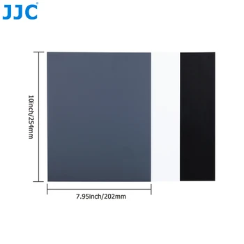 JJC Kamera Præcise Farve Afvejning Af Foto Balance vandafvisende Neutral Grå 3-i-1 Digital gråkort til Canon/Sony