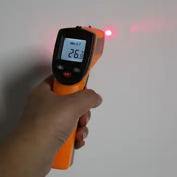 Digital gm320 Laser Infrarød Termometer -50~380 Graders Temperatur Måling Pistol LCD-Industrielle Pyrometer Temperatur måler