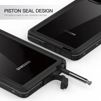 IP68 Vandtæt Dykning Phone Case for Samsung Note 20 Ultra Cover til Galaxy S20 Note 10 Plus Svømme Tilfælde 360 Graders Beskytte Funda