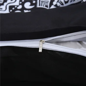 3Pcs/Set Black Bohemia Mandala Trykt Duvet Cover Sæt til Sengen 3D-Sengetøj Sæt Twin Fuld Queen, King Size BedSheet