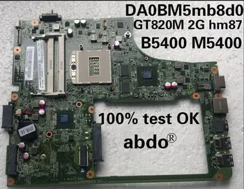 DA0BM5MB8D0 bundkort til Lenovo B5400 M5400 notebook bundkort PGA947 HM87 GT820M 2G DDR3 test arbejde
