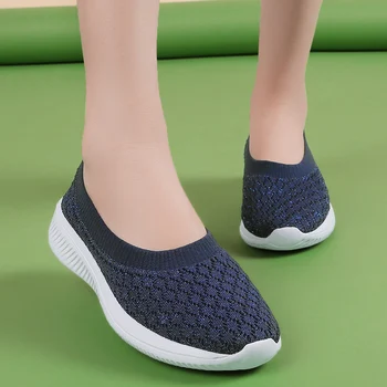 Damyuan 2020 Sko Kvinde Sneakers Kvinder ' s Flats Sok Sneakers Let Plus Size Sommeren Loafers at Gå Flade Sko Damer