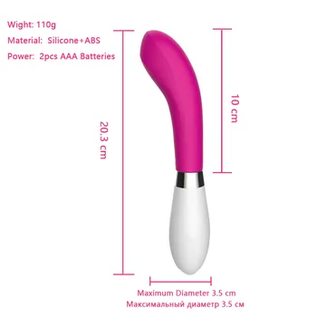 Sex Legetøj 10 Frekvenser G-punkt Dildo Vibratorer Vagina, Klitoris Stimulator Slikning Masturbator Kvindelige Tryllestav for den Kvinde, Voksen