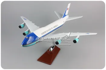 47cm Harpiks Usa Airways Fly Model Boeing 747 Air Force One Airlines B747 28000 Model Airbus-Fly, Fly Model