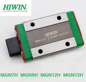 2stk/masse Taiwan originale nye HIWIN MGN7H MGN9H MGN12H MGN15H blokerer for mini-tog guide cnc dele MGN7 MGN9 MGN12 MGN15