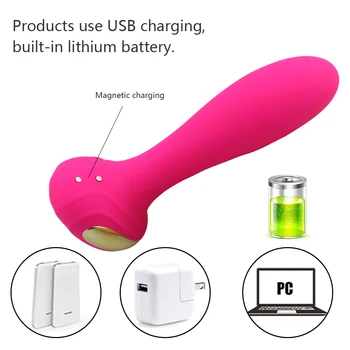 Cocolili Magnetisk USB-Genopladelige Anal Massage for Kvinder Silikone Anal Vibrator Anal Plug Trådløs Fjernbetjening Massageapparat