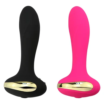Cocolili Magnetisk USB-Genopladelige Anal Massage for Kvinder Silikone Anal Vibrator Anal Plug Trådløs Fjernbetjening Massageapparat