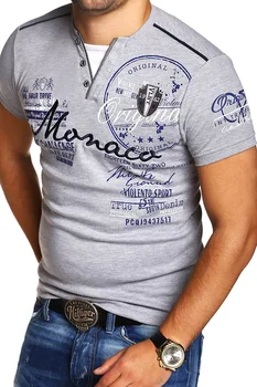 ZOGAA Mænd Mode t-shirts, Korte Ærmer Shirts, Casual Brev Udskrivning af Streetwear til Mænd Tøj Herre Åndbar Træning Shirts S-4XL