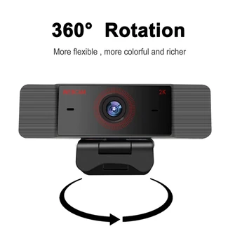Web-Kamera til Computer, Usb-Webcam med Mikrofon Webcams Kamera med autofokus Web-Kamera 2k 4K Webcam til PC Kamera