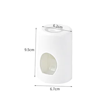 Wall Mounted Automatic Toothpaste Dispenser Toothbrush Holder Automatic Family Toothpaste Dispenser Bathroom Accessories Set