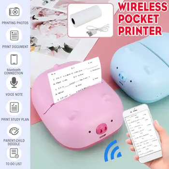 Wireless Label Printer Bærbare Pocket Etiket Printer Mini bluetooth Termisk Label Printer Hurtig Udskrivning Brug i Hjemmet, Office Printer