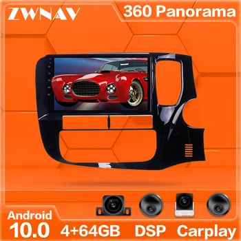 360 Kameraer Android-systemet Multimedie-Afspiller Til Mitsubishi Outlander RHD-19 GPS Navi Radio Stereo Touch Screen Head Unit