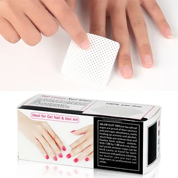 360Pcs Fnug-Neglelak Remover Bomuld Klude Renere Paper Pad Hånd Serviet Negle Polish Art Rengøring Manicure Værktøjer