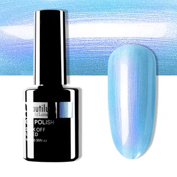 Beautilux 1pc Shell Pearl Havfrue Farve UV-LED-Gel Neglelak Soak Off Negle Kunst Gel Polish Lak Lak Esmalte 10ml