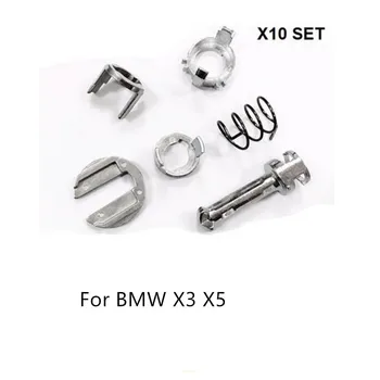 X10 Sæt dørlås Tønde Cylinder Repair Kit TIL BMW X5 E53 & 2003-2010 X3 E83 2.5 3.0 L L 4.4 4.6 L L 4.8 L 1999-2006 Ny 166767