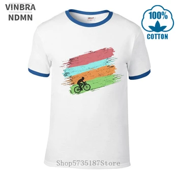 Rainbow Bicycle Day T-shirt mænd Mountain Tour Bicyclette T-shirt BMX Cykel tshirt MTB Cykelløb tee shirt COOL MTB bike Jersey