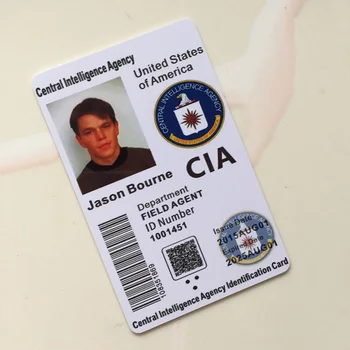 Usa CIA Politifolk ID-Kort, Speciel Kraft, Agent Halloween Cosplay Tilbehør Mission:Impossible Ethan Hunt Jason Gave