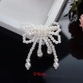 Håndlavet string perle blomst plaster klud klistermærker øreringe smykker tilbehør crystal kvast applique ornament decals tilbehør.