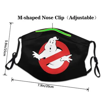 Ghostbusters Logo Genanvendelige Munden Ansigt Maske Anti Tåge, Støv Beskyttelse Cover Respirator masque