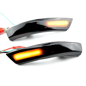 Fantastisk Side-Wing Blå LED Dynamisk blinklyset Blinker Spejl Flasher Lyset For Ford Focus 2 MK2 Fokus 3 MK3 3,5 For Mondeo MK4