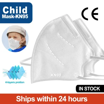Børn FFP2 Mascarillas KN95 Børn Maske, Filter Støv PM2.5 Ansigt Munden Maske Respirator ffp2mask Barn Beskyttende Masque Enfant 16891