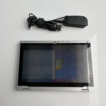 Brugt bærbar CF-AX2 Tablet Mini 480GB Mini SSD V12/2020 Software-Kode Læser og Scanner MB Stjernede C5 SD-C5 Auto Diagnose Værktøjer