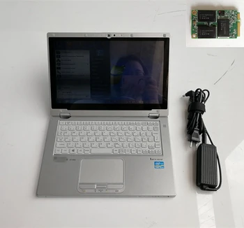 Brugt bærbar CF-AX2 Tablet Mini 480GB Mini SSD V12/2020 Software-Kode Læser og Scanner MB Stjernede C5 SD-C5 Auto Diagnose Værktøjer