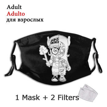 Dr. Nedturen Voksen Genanvendelige Munden Ansigtsmaske Arale Sanatomy Anti Støv Maske Med Filtre Til Beskyttelse Åndedrætsværn Maske Dæmpe