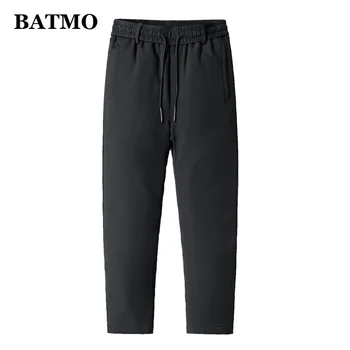 BATMO 2020 nye ankomst vinter 80% hvide andedun bukser mandlige,varme thicked bukser mænd plus-størrelse L-8XL 30216