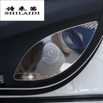 Bil styling Audio Højttaler Bil Foran Bageste Dør Højttaler Trim Cover Sticker Til Mercedes Benz E-Klasse W213 interne Tilbehør