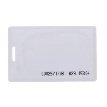 TK4100 Chip Gang Fremmøde-Kort ID-Kort Tyk EM4100 Induktion adgangskontrol Deltagelse Kortet RFID-Tag Nøglen Radio Frekvens-Kort