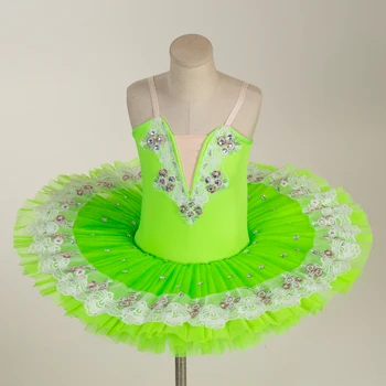 Børns Ballet Dress Kostume Lidt Swan Dans Professionel Ballet Piger Mode Flerfarvet Ballerina Danse-Ballroom Udstyr