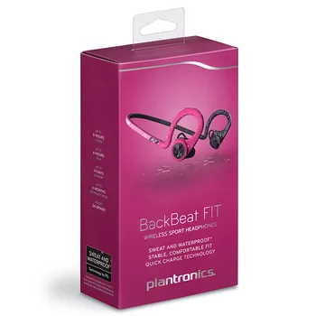 Plantronics BACKBEAT FIT2 Bluetooth-In Ear Stereo Oordopjes Comfort-fit-tips Inline Controles Vocht Resistants Voor Smartphone