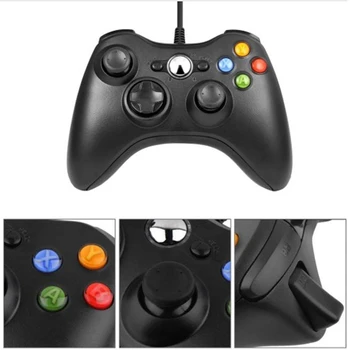 USB-Kablet Gamepad til Xbox 360-Controller Vibrationer Joystick, Gamepad Til PC-Controller Til Windows 7 /8 /10 til Xbox 360 Joypad