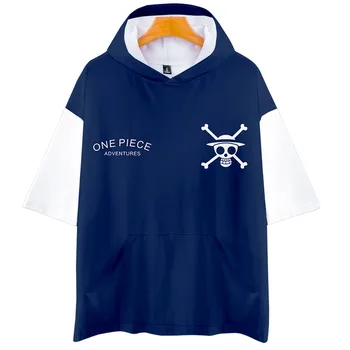Et Stykke Ruffy 3D Printet Hættetrøjer, T-shirt Kvinder/Mænd Sommeren kortærmet t-shirt T-Shirt Animationsfilm Harajuku T-Shirts, Toppe 4XL Tøj