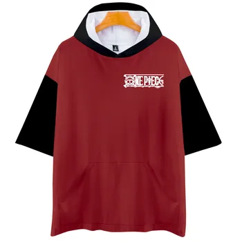 Et Stykke Ruffy 3D Printet Hættetrøjer, T-shirt Kvinder/Mænd Sommeren kortærmet t-shirt T-Shirt Animationsfilm Harajuku T-Shirts, Toppe 4XL Tøj