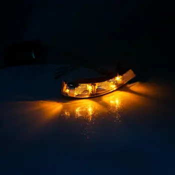 Bil Side Spejl LED-blinklys Lampe, Indikator for Mercedes-Benz W211 W221 W216 W219 2007-2011 Ede Indikator Lys