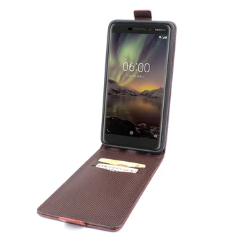 Luksus Læder taske til Nokia-6 2018 Flip case Mobiltelefon taske til Nokia 3 5 6 Nokia 7 8 9 Sager til Lumia 640 XL dække Huden 17302