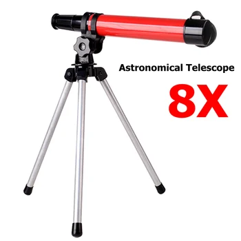 Offentlig Monokulare Plads Astronomisk Teleskop Med En Bærbar Stativ Spotting Scope Teleskop Børn Børn Pædagogiske