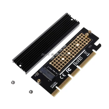 PCI Express 3.0 x16 til PCIe-Baseret M-Tasten M. 2 NVMe og AHCI SSD-Adapter-Kort med Aluminium køleprofil og Termisk Pad Whosale 17361