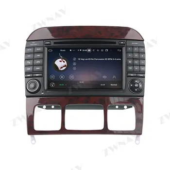 128GB 2 din-BENZ S-Klasse W220 Android 10.0 Skærmen Car Multimedia Afspiller Bil Video Audio Radio GPS Navi-hovedenheden Auto Stereo