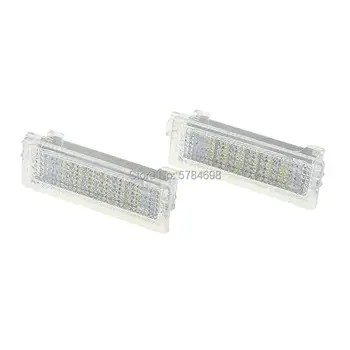 2PC Super Hvid LED panel light kuffert let fod socket lys kuffert lys For BMW X5 E70 X6 E71 3-serie E91