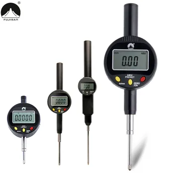 Digital måleure 0-10/12.7/25.4/50/100mm Inch/Metrisk Elektroniske Probe indikator Test Gauge måleinstrument