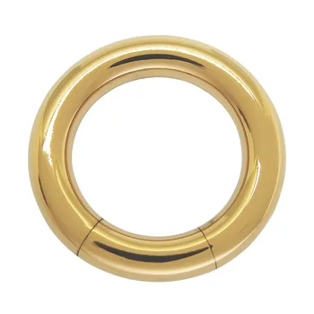3 mm til 6 mm tyk rustfri stål piercing smykker segment ring for nippel øre piercing 1749
