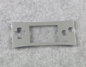 ChengChengDianWan Sort Splint Foran Shell Frontplade Case Cover til Nintendo game boy Micro GBM Front Panel