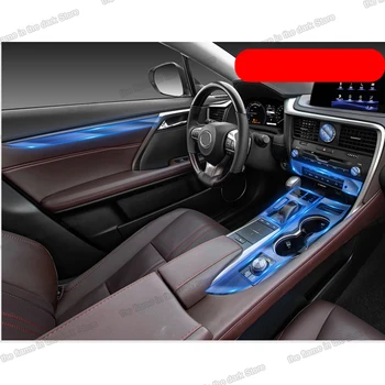 Lsrtw2017 TPU Bil gear døren dashboard Film Beskyttende Klistermærke til Lexus RX RX200 RX300 RX450H 2017 2018 2019 2020 anti-scratch