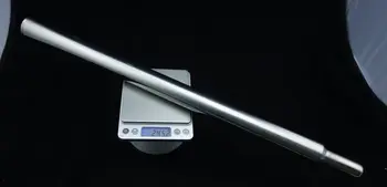 Ultra let Titanium/Ti Sadelpind passer Brompton-cykel-31.8 mm-245g at 285g-Blusset Titanium farve og balck farve