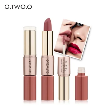 O. TO.O Læber Makeup, Læift, Lip Gloss Langvarig Fugt Kosmetiske Læift Rød Læbe Mat 12 Farver Vandtæt Læift